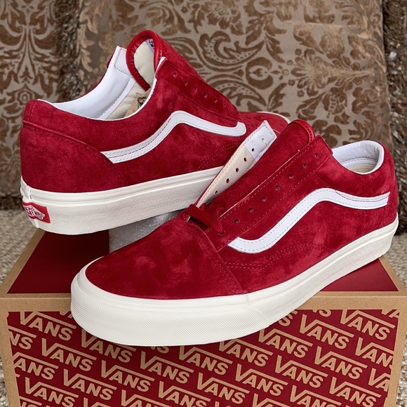 Vans Old Skool Pig Suede Chl Ppr/True White Men’s - Picture 10 of 16